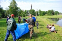 Kilest veesõiduk valmis kolmveerand tunniga, sõita sai aga kauem. Foto: Toomas Nigola Kilest veesõiduk valmis kolmveerand tunniga, sõita sai aga kauem. Foto: Toomas Nigola