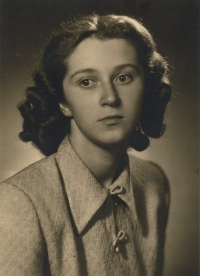 Judith Kulvere 1950. aasta kevadel. 