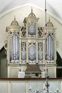 Kihelkonna kiriku orel. Foto: Toomas Mäeväli Kihelkonna kiriku orel. Foto: Toomas Mäeväli