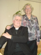 Abikaasad Ants ja Tooni Leedjärv on üheskoos ka kirikutööd tehes. Foto: Sirje Semm