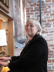 Anneli Klaus esineb sageli Tartu Jaani kirikus oreliveerandtundides, mis toimuvad kaks korda nädalas. Foto: Rita Puidet