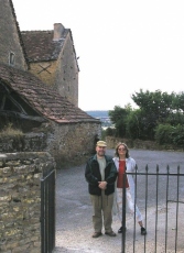 Loo autor koos abikaasaga Taizés. Foto: erakogu