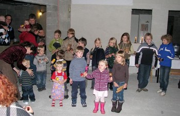 Pärast pereväärtuste üle mõtisklemist kuulati laste esituses toredat kontserti. Foto: Tiiu Pikkur