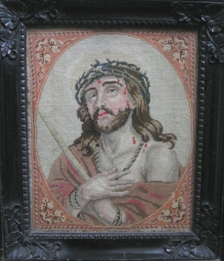 Kristus okaskrooniga, tikand. Tallinna toomkirik. Kristus okaskrooniga, tikand. Tallinna toomkirik.