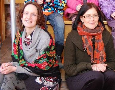 Triin Käpp (vasakul) ja Elke Unt.  Arhiiv