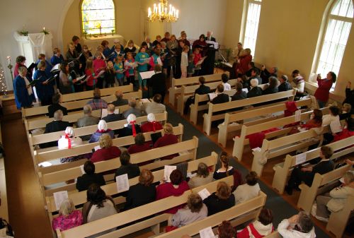 Valga praostkonna laulupäeval lauldi Elva kirikus. 2 x Tiit Kuusemaa